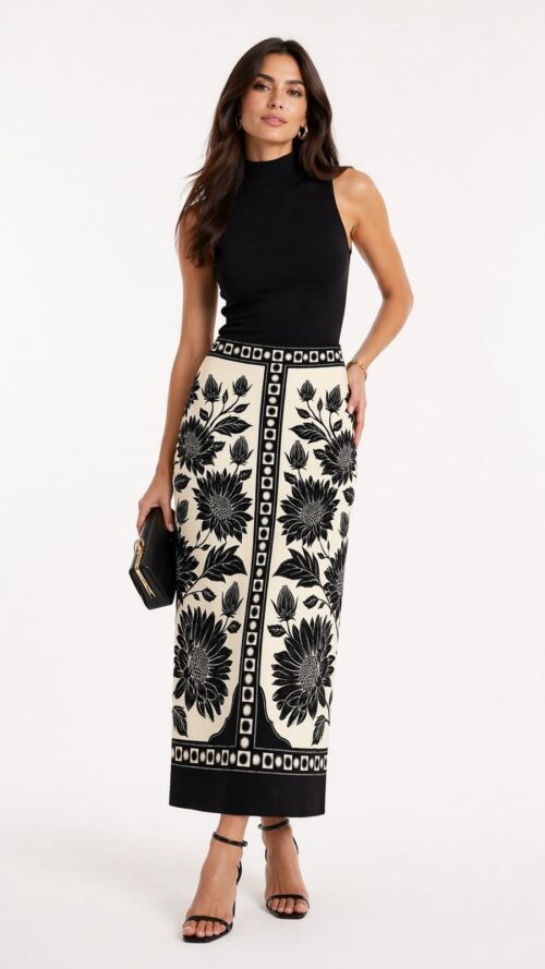 Saia Midi Reta Maria Lia E R:361735