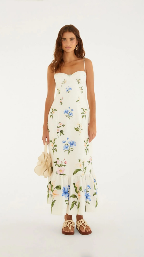 Vestido Estampado Aquaflora Farm R:357856