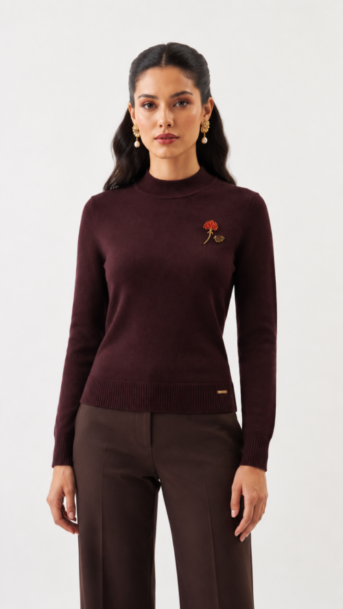 Blusa Seraphina Vinho - Antix R:040751