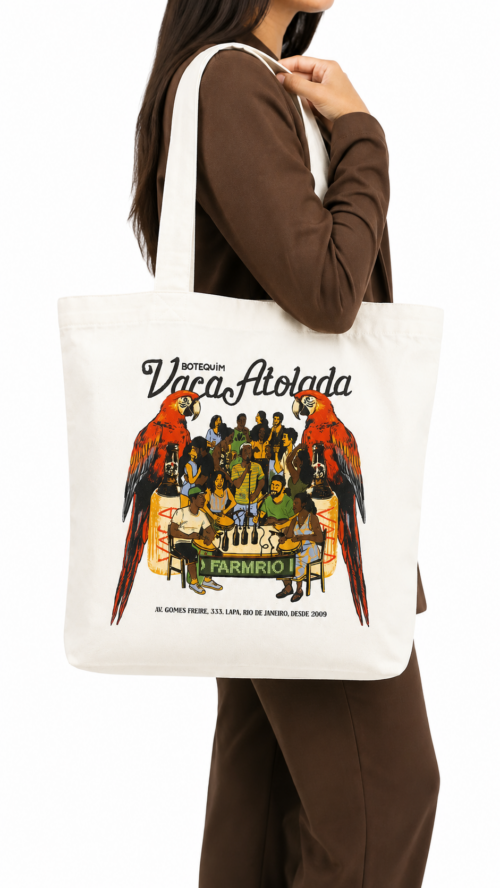 Tote Bag Bar Vaca Atolada Farm R:364365