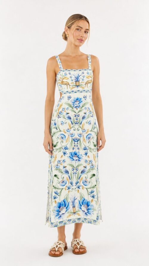 Vestido Midi Elsa Farm R:356958