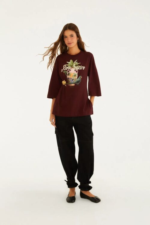 Blusa Broche Vaso Rio Farm R:364053