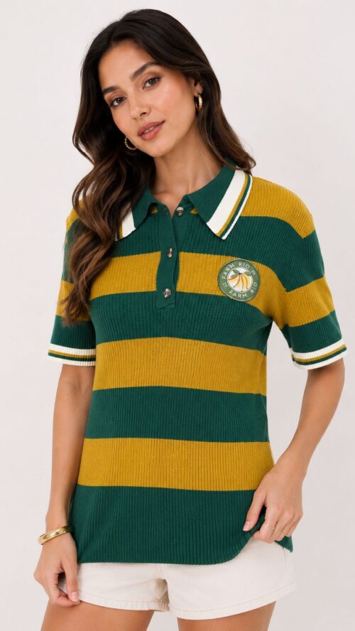 Blusa Polo Tricot Brasil Farm R:363077