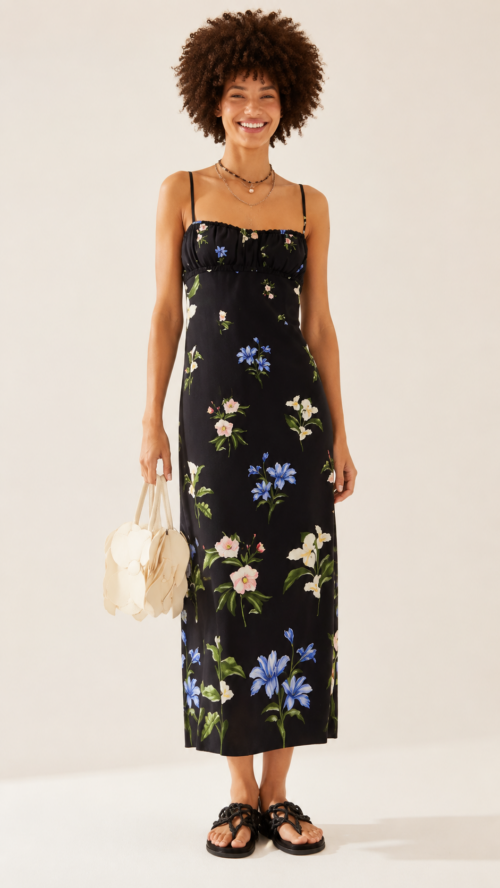 Vestido Reto Agua De Flor Farm R:358236