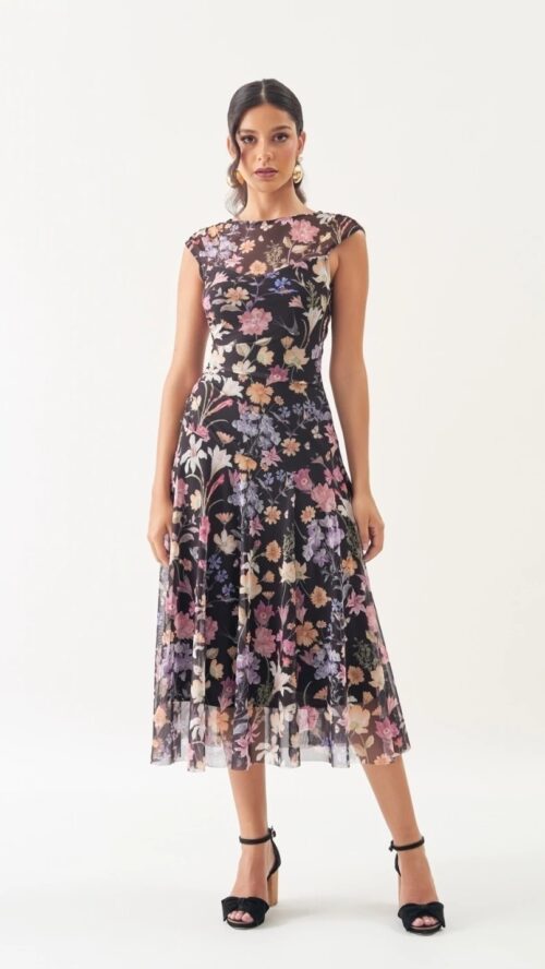 Vestido Super Midi Belle Epoque Preto - Antix R:082973