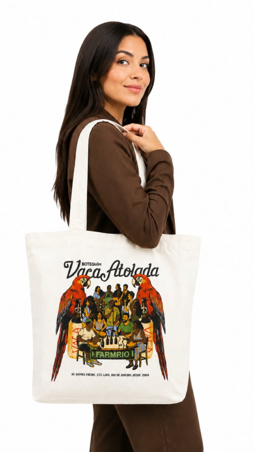 Tote Bag Bar Vaca Atolada Farm R:364365
