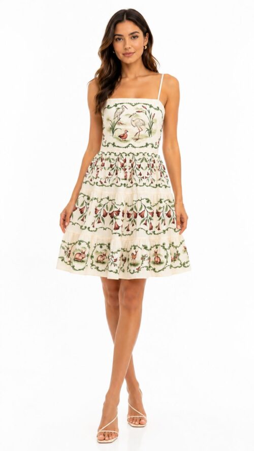 Vestido Curto Doce Encanto Farm R:366974