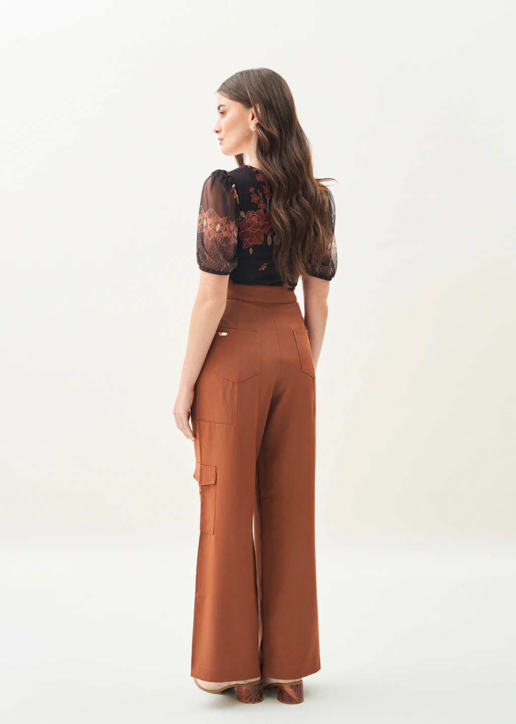 Blusa Buquê Dourado Antix R: 040726 - Imagem 3