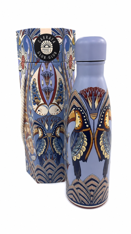 Garrafa Glub Glub 500ml Albania Azul Farm R: