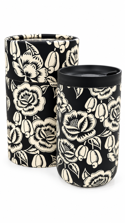 Copo Que Sede 450ml Floral Caju Farm R:78338353