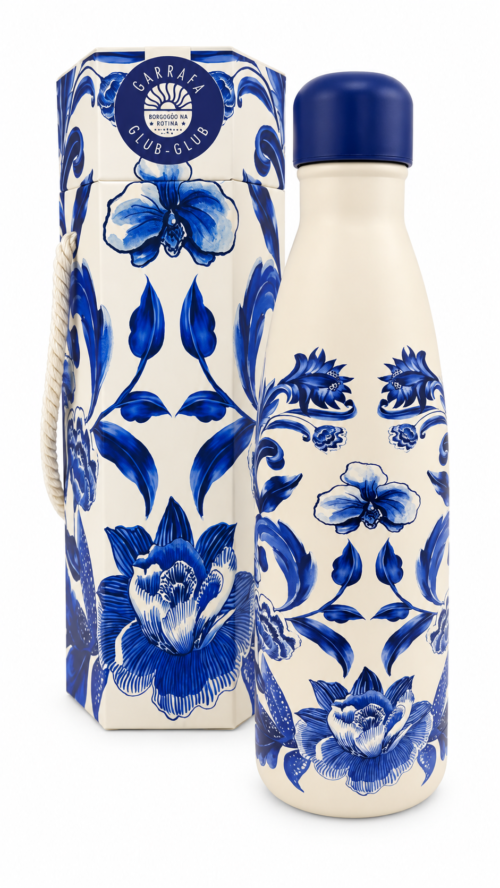 Garrafa Glub Glub 500ml Porcelain Farm R:374372